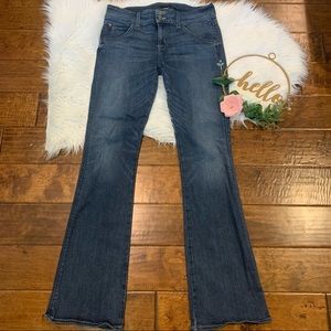 Hudson Women’s Jeans Signature Boot Size 30 Back Flap Pockets 34” inseam